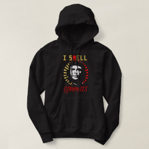 フード付きスウェットシャツ「I NOOI COMMIES」 パーカ