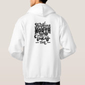 フード付きスウェットシャツTシャツ パーカ (裏面)