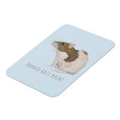 フード付きラットのロックアゴーティフード付きラット マグネット (左側)