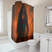 フード付き女性 シャワーカーテン (インサイチュ)