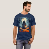 フード付き姿保持ランタン Tシャツ (正面フル)