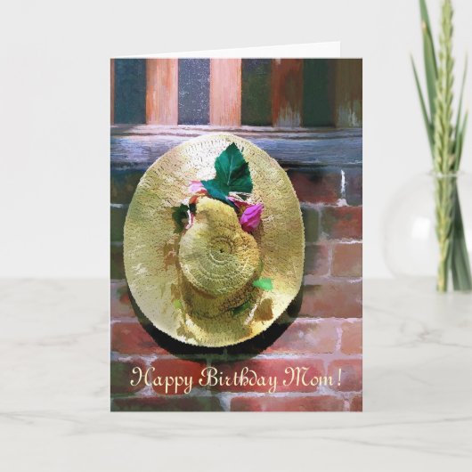 フード付き帽子 カード (正面)