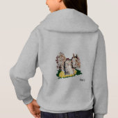 フード付の女の子：ウィンターズギャザリング (裏面)