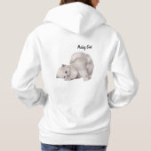 フード付 パーカ (裏面)