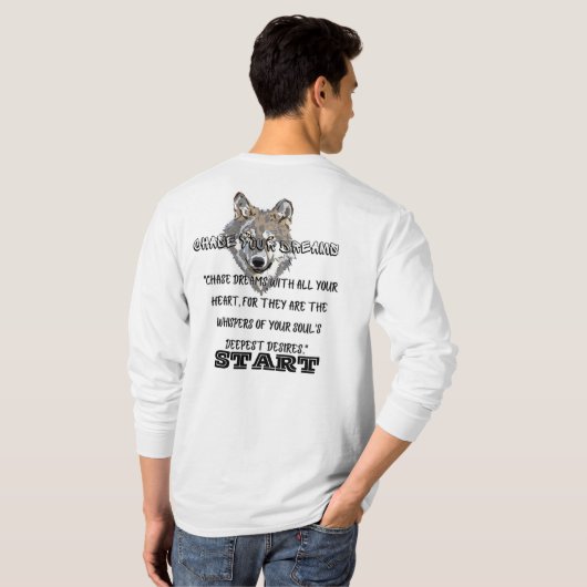 フード付 Tシャツ (裏面フル)