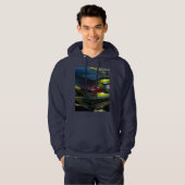 フード付mercedes cls 63 パーカ (正面フル)