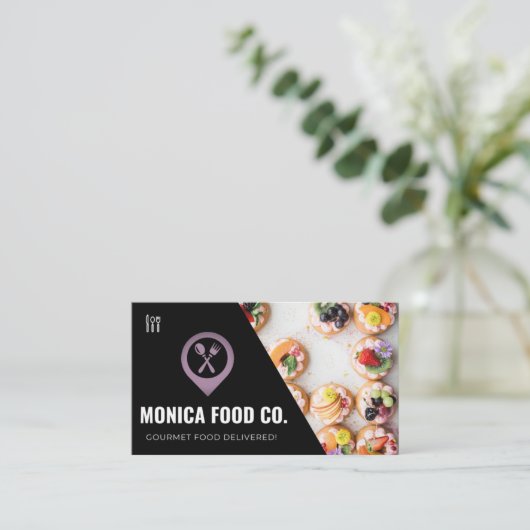 フード名刺 名刺 (スタンド正面)