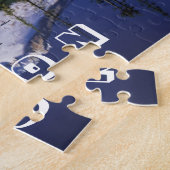 フード山、オレゴン、反射湖 ジグソーパズル (側面)