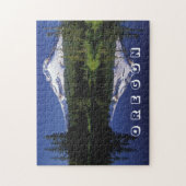 フード山、オレゴン、反射湖 ジグソーパズル (縦)