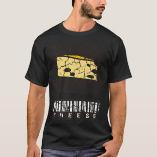 フード料理グルメチーズ動揺して Tシャツ