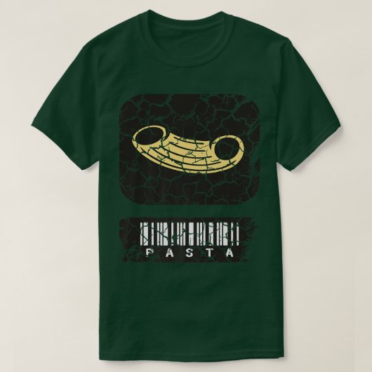 フード料理グルメパタ動揺してス Tシャツ (デザイン正面)