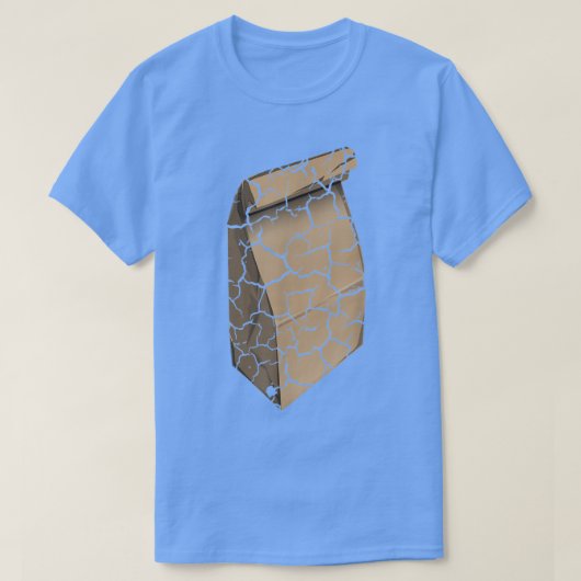 フード料理グルメランチ動揺して Tシャツ (デザイン正面)