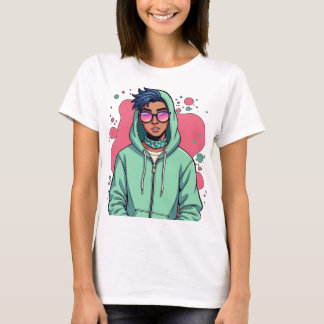 フード通りビブ Tシャツ