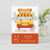 フード通りホットドッグ 招待状 (スタンド正面)