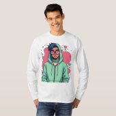 フード通りヴィベ Tシャツ (正面フル)