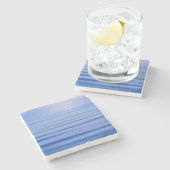 フード運河から朝霧が吹き出す|シーベック，ワシントン州 ストーンコースター (横)