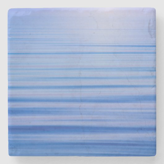 フード運河から朝霧が吹き出す|シーベック，ワシントン州 ストーンコースター (正面)