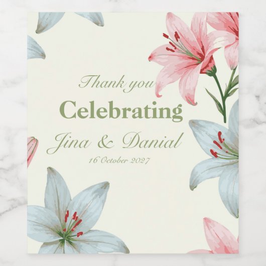 フード＆ドリンクラベルセット ワインラベル (シングルラベル)