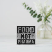 フード・ナチュラル・オーガニック・ニュートリション（食品こそが薬を超える自然派オーガニック栄養学） エンクロージャーカード (スタンド正面)