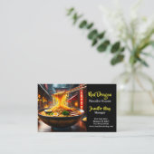 フード・ヌードル・ハウス・レストラン 名刺 (スタンド正面)