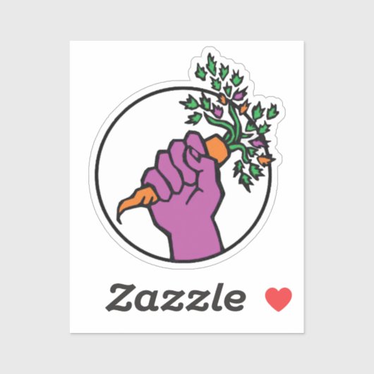 フード・ノット・ボムズのロゴ シール (シート)