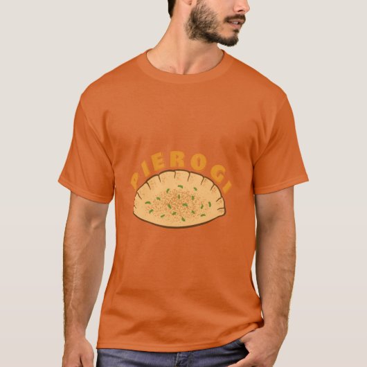 フード ピエロギ 楽しい Tシャツ (正面)