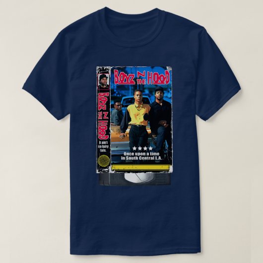 フードVHSでのボイズ Tシャツ (デザイン正面)