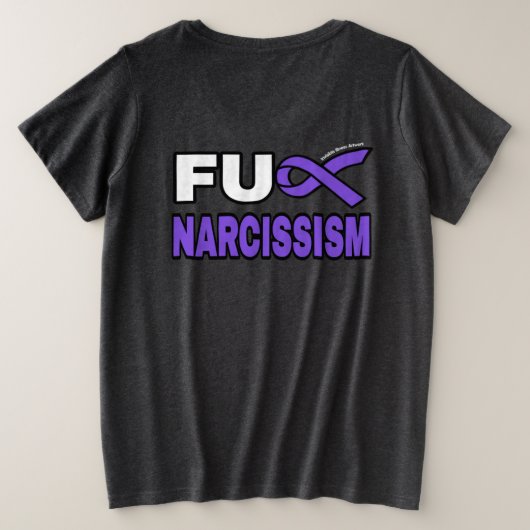 フーナルシズム プラスサイズTシャツ (デザイン裏面)