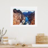 フーバーダムからの眺め ポスター (キッチン)