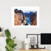 フーバーダムからの眺め ポスター (ホームオフィス)