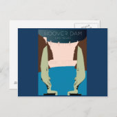 フーバーダムはがき ポストカード (正面/裏面)