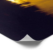 フーバーダムアットナイトプリント ポスター (角)