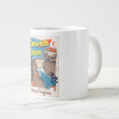 フーバーダムネバダ/アリゾナ旅行ポスター ジャンボコーヒーマグカップ (正面右)