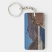 フーバーダム2016から表示 キーホルダー (正面)