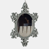 フーバーダム スノーフレークピューターオーナメント (左)