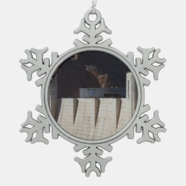 フーバーダム スノーフレークピューターオーナメント