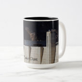 フーバーダム ツートーンマグカップ (正面右)