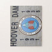 フーバーダム・ネバダ。 ジグソーパズル (縦)