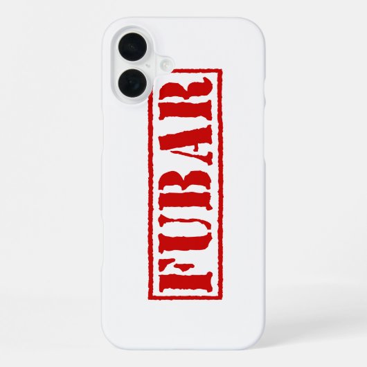 フーバール iPhoneケース (裏面)