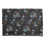 フーバー不気味フレンズ幽霊猫 枕カバー (正面)