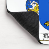 フーバー家紋-フーバー紋章付き外衣 マウスパッド (コーナー)