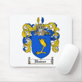 フーバー家紋-フーバー紋章付き外衣 マウスパッド (マウス)