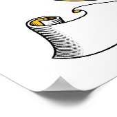 フーバー家紋 ポスター (角)