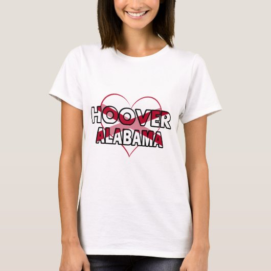 フーバー、アラバマ Tシャツ (正面)