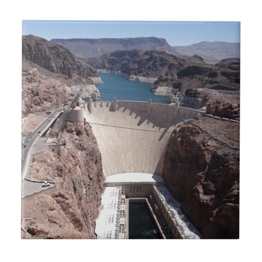 フーバー・ダム3 タイル (正面)