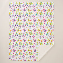 フーフクロウの森の野生生物の水玉模様と月