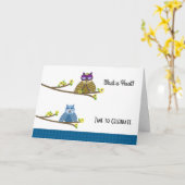 フーフール誕生日 カード (黄色い花)