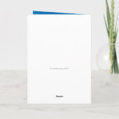 フープあなたがボールを持っているキッズバスケットボール誕生日カード シーズンカード (裏面)