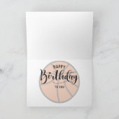 フープでお誕生日おめでとうカード カード (内部)