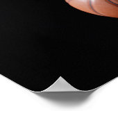 フープでバスケットボール ポスター (角)